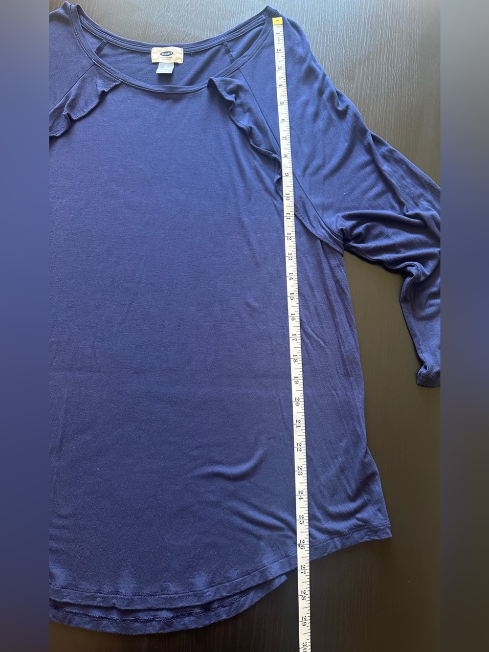 Old Navy Navy Long-Sleeve Raglan Top - Picture 10 of 10